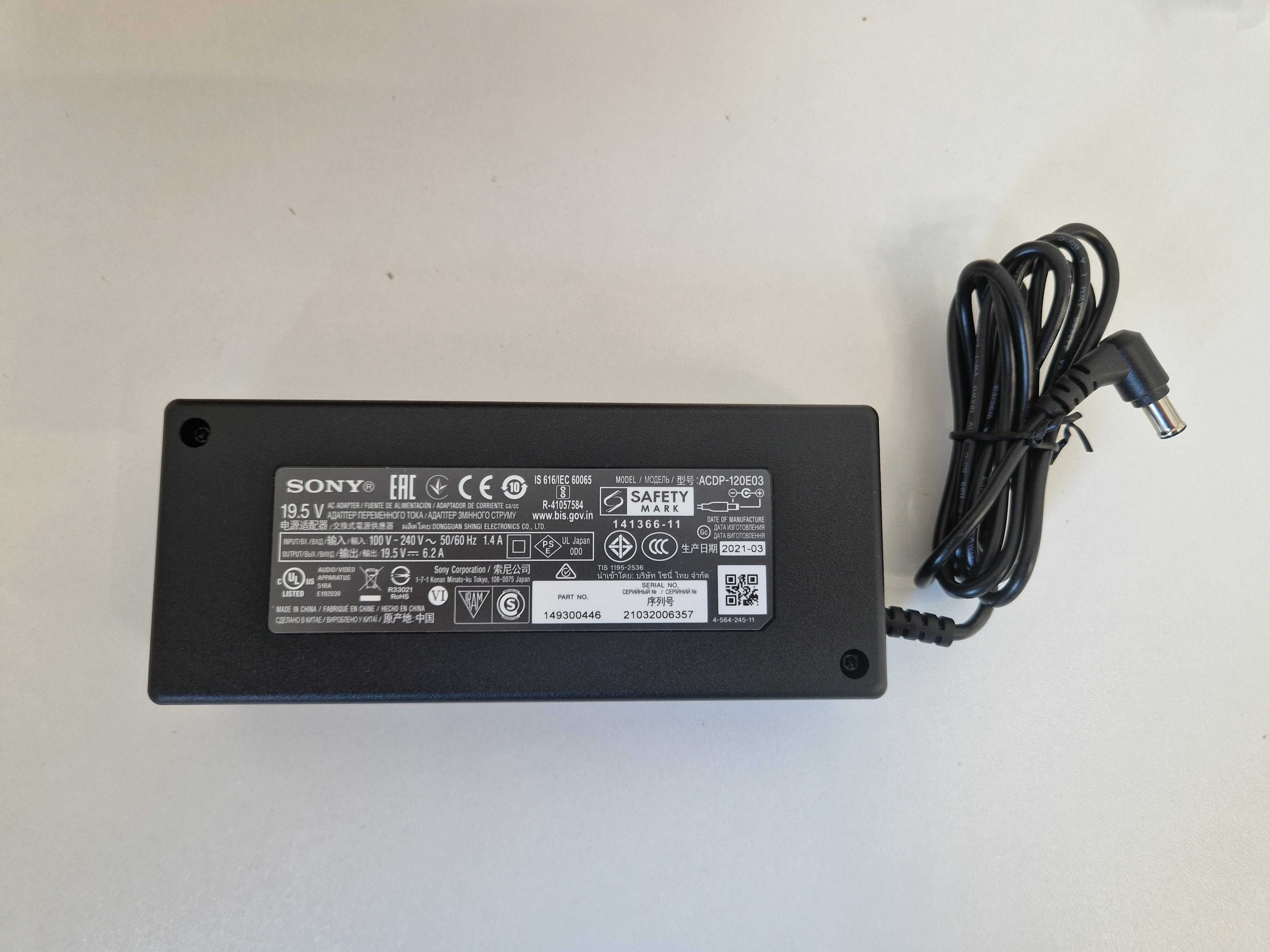 Sony AC ADAPTOR (100W)(ACDP-100D01)