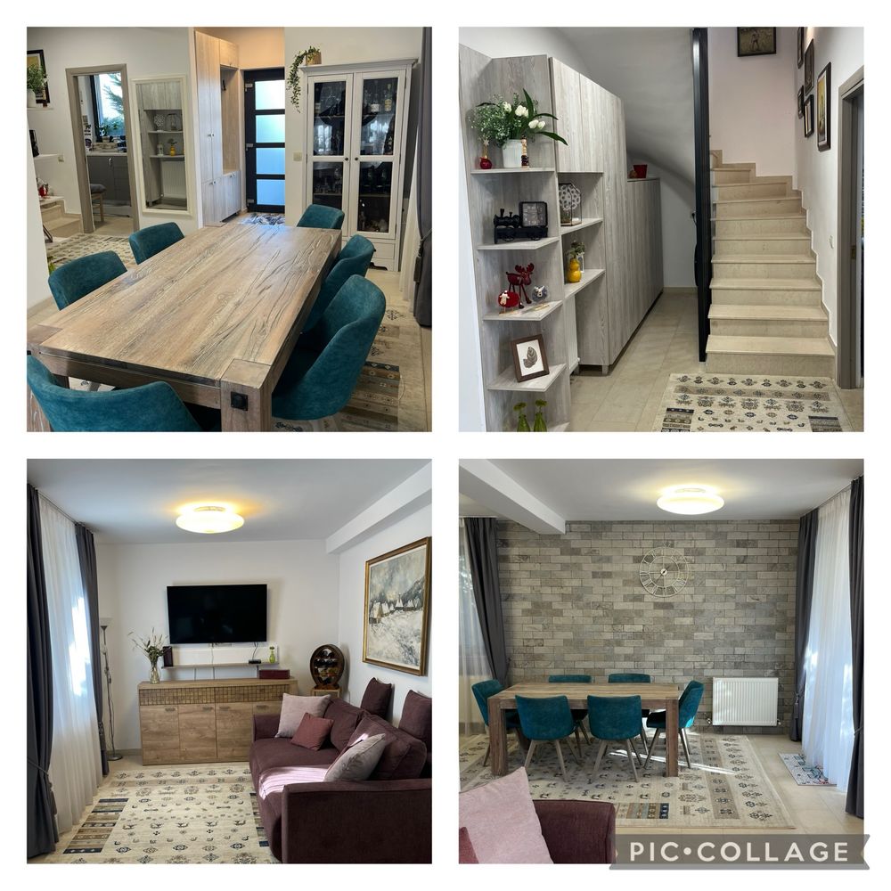 PF vand Duplex P+E+M, 2x living, 4 dormitoare, 3, bai, gradina, terasa