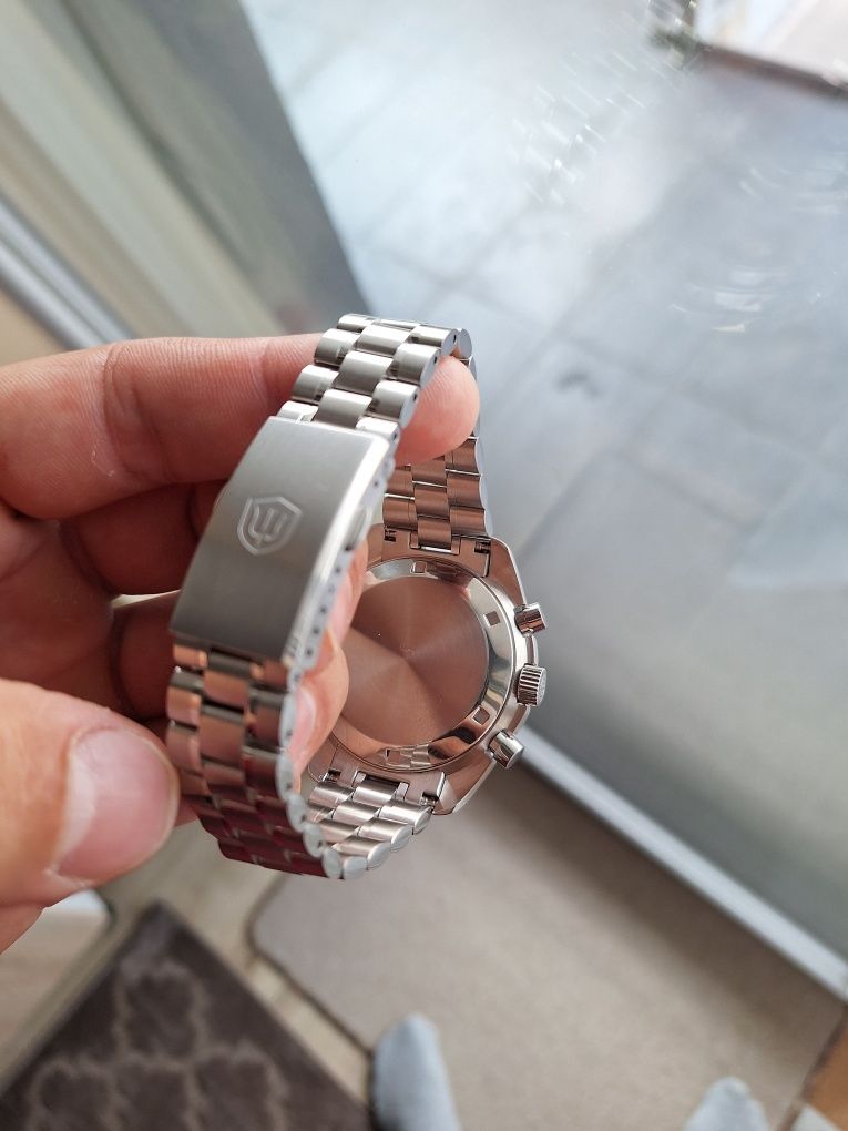 Ceas Watchdives, vk63 cronograf, omagiu omega speedmaster