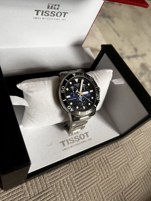 Часы Кварцевые Tissot Seastar 1000 сталь