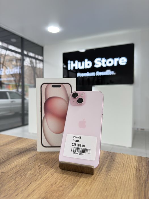 iPhone 15 • 128GB / 86% Pink, Айфон 15 • 128гб / 86% Розовый