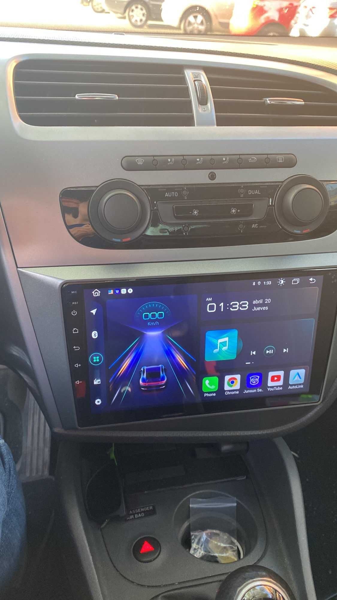 Navigatie Android Seat Leon Mk2 (2005-2012) 1-8GB RAM - QLed CarPlay