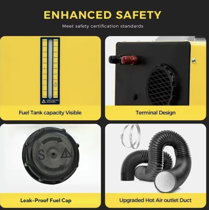 Incalzitor motorina, Sirocou, Webasto, Sunster-Vevor 8KW 12v & 24v