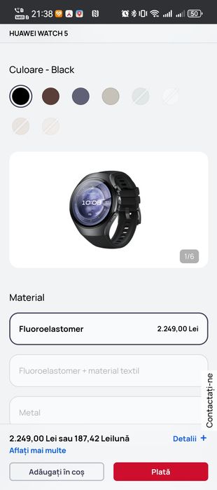 Huawei Watch 5 black
