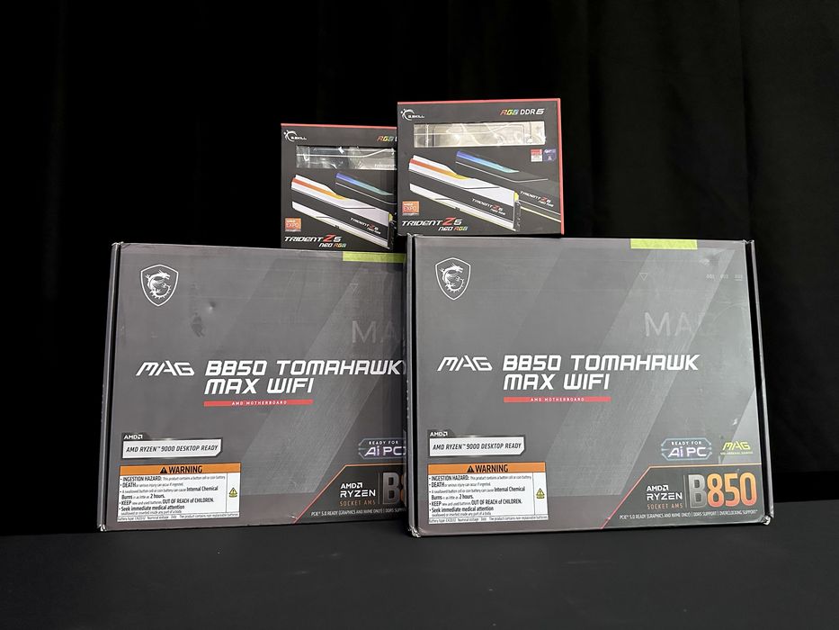 G.Skill Trident Z5 RGB Neo 2x16GB 6000Hz cl30 + MSI B850 Tomahawk WiFi