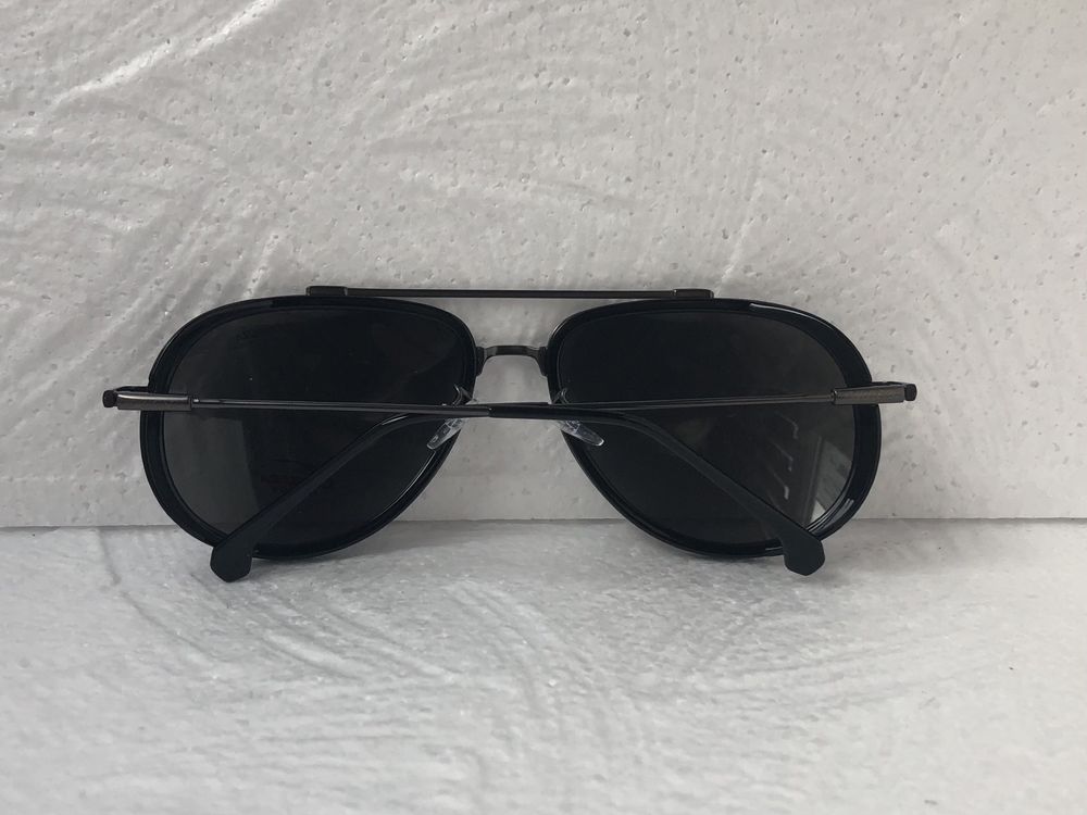Carrera Мъжки слънчеви очила авиатор 3 цвята черни мат черни лак C 38