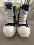 Rick Owens Drkshdw Black Jumbo Lace Abstract High