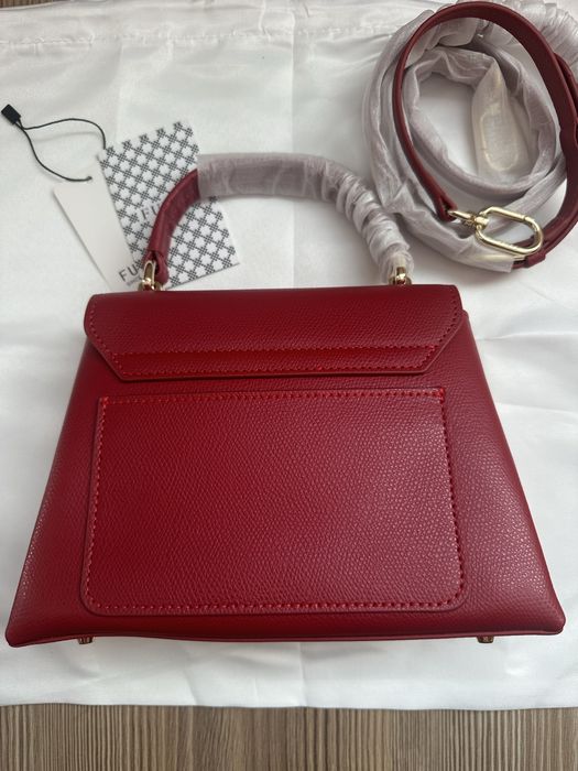 Дамска чанта Furla 1927 в червен цвят