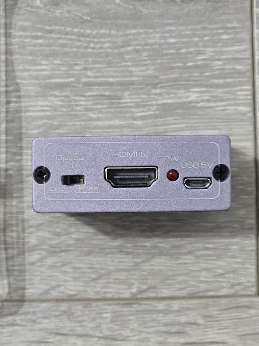 HDMI Audio Embedder / Inserter – 4K60Hz, HDR, TOSLINK & AUX