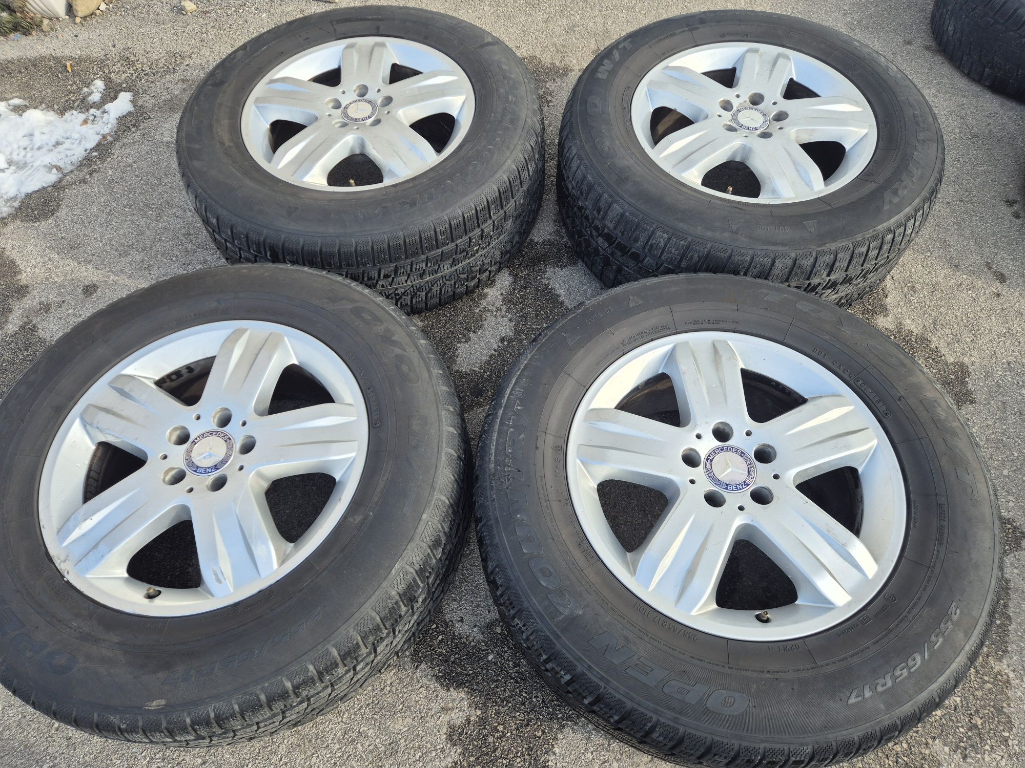 5х112/17 с гуми Мерцедес МЛ W163 W164 5х112/17 Mercedes ML