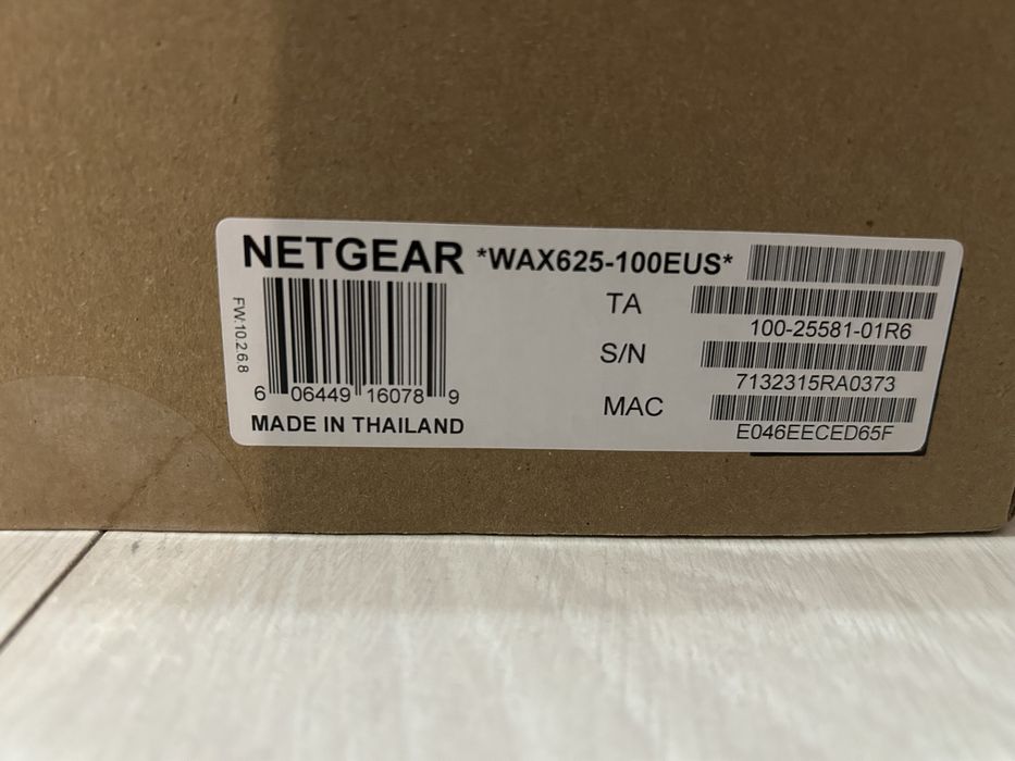 Amplificator/punct de acces Netgear Wax 625-100EUS