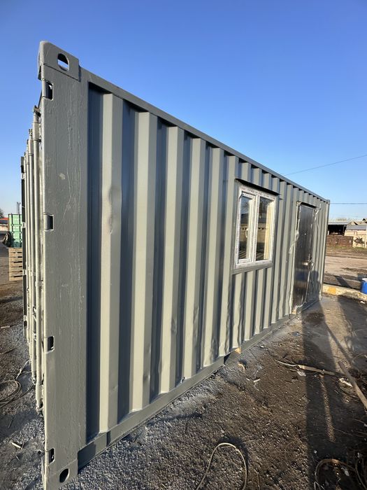 Утепленный контейнер бытовка 20 и 40 тонн