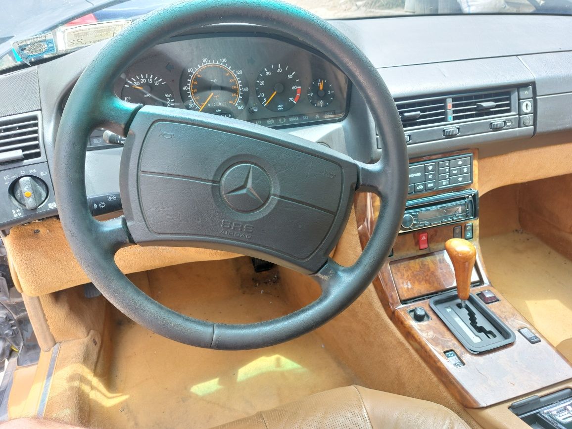 Mercedes 500SL на части