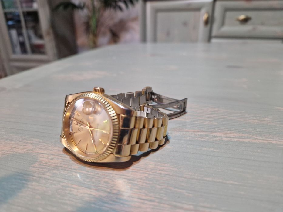 Ceas automatic Bulova Day Date, 36 mm,