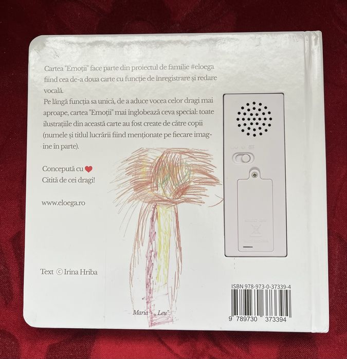 Carte Eloega “emotii” pt copii