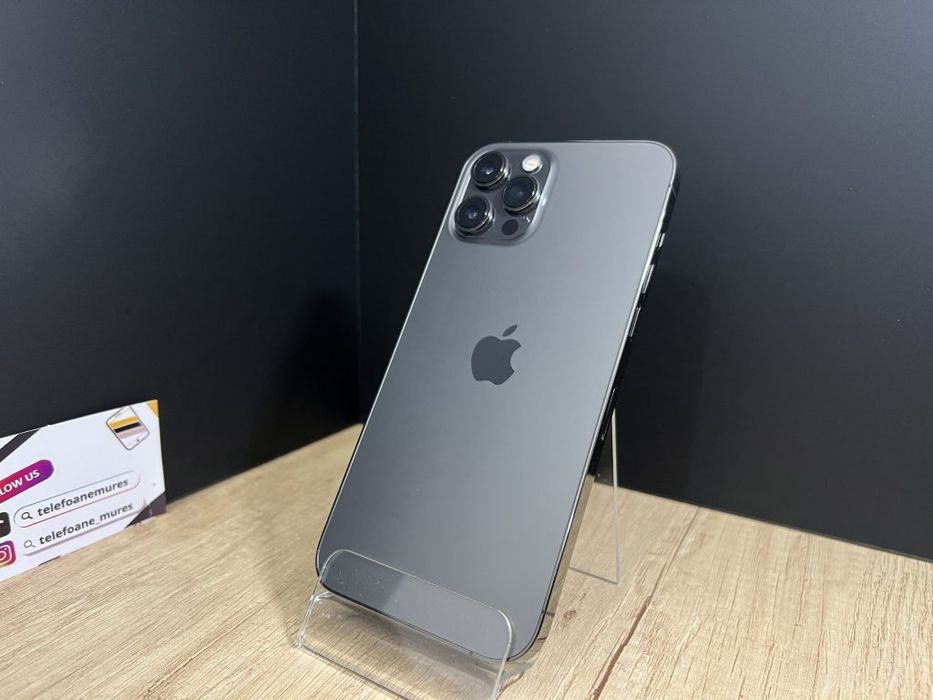iPhone 12 Pro Max 256Gb Graphite Second-Hand Satisfăcător 3 ani garanț