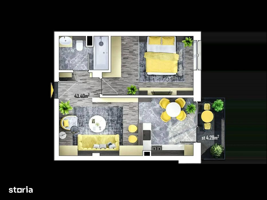 Apartament 2 camere