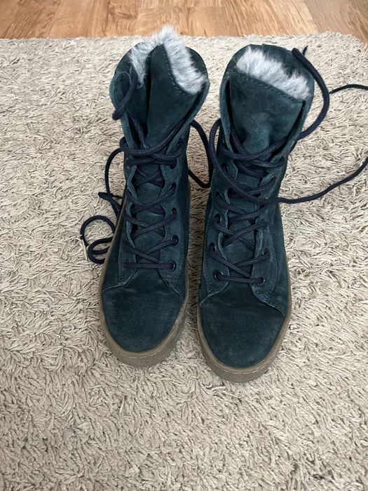 Ghete piele întoarsă naturală nr 36