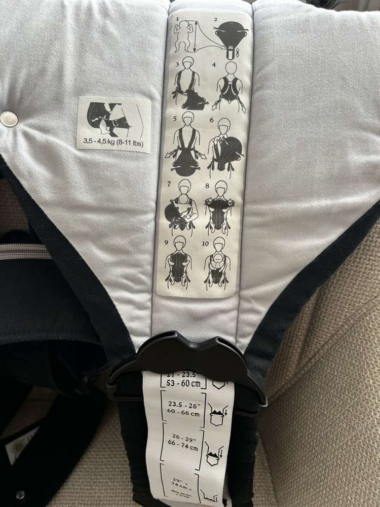 Babybjorn Classic бебешко кенгуру за бебеносеме