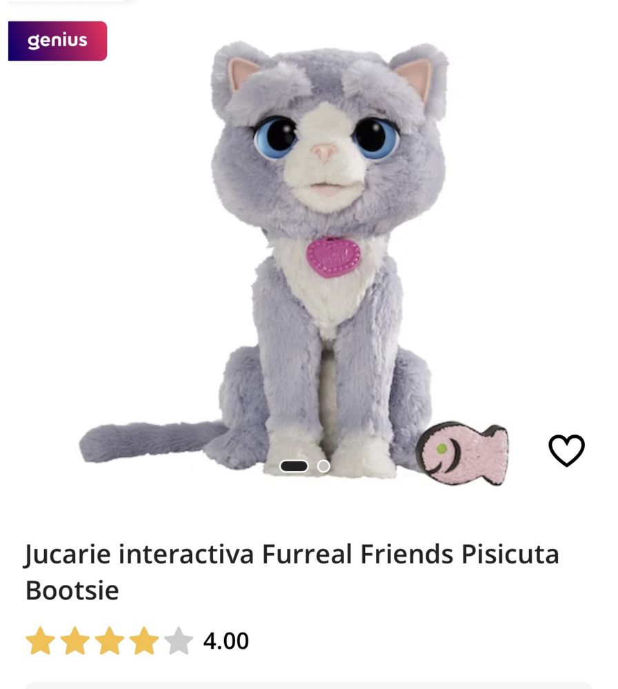 Pisicuta interactiva Bootsie - FurReal Friends