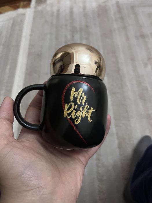 Кружка с крышкой