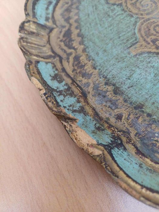 Дървен  Италиански поднос