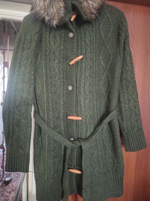 Кардиган, теплый, шерстяной
