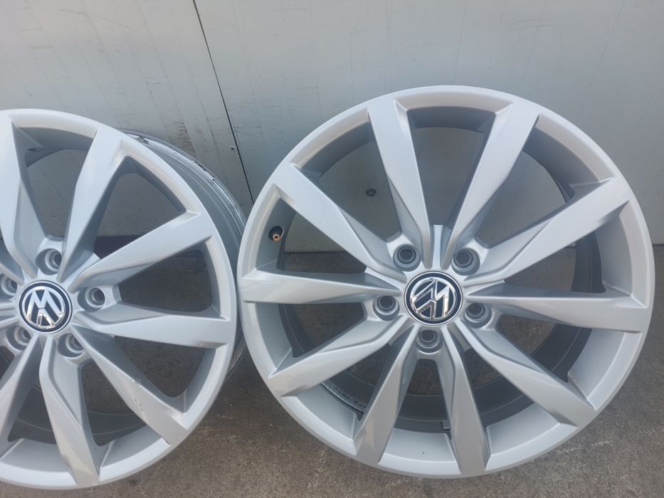 Jante aluminiu ORIGINALE r17 / Vw Audi Skoda Seat / 5x112