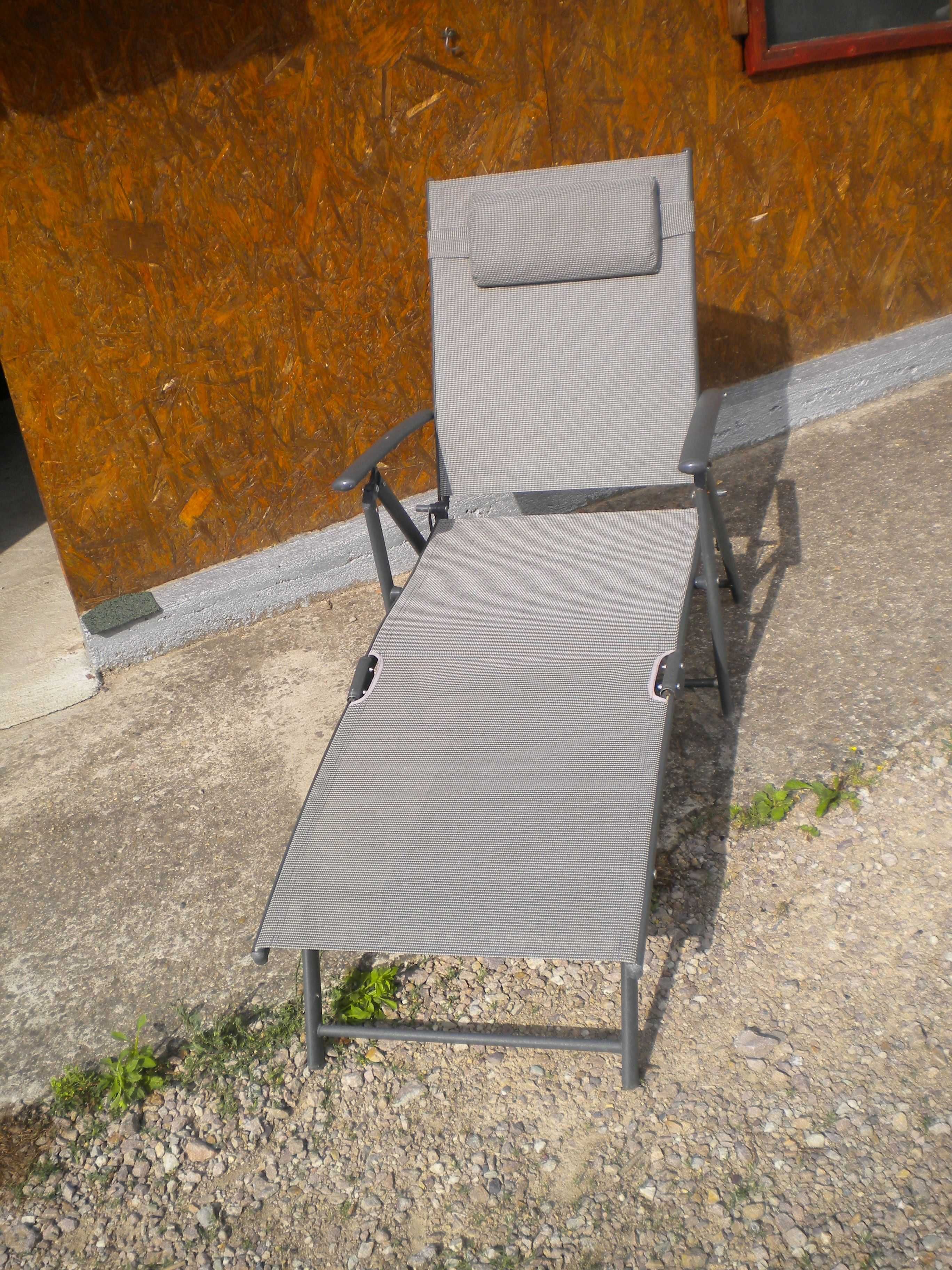 2x Șezlong pentru terasa / gradina / piscina - pliabile !