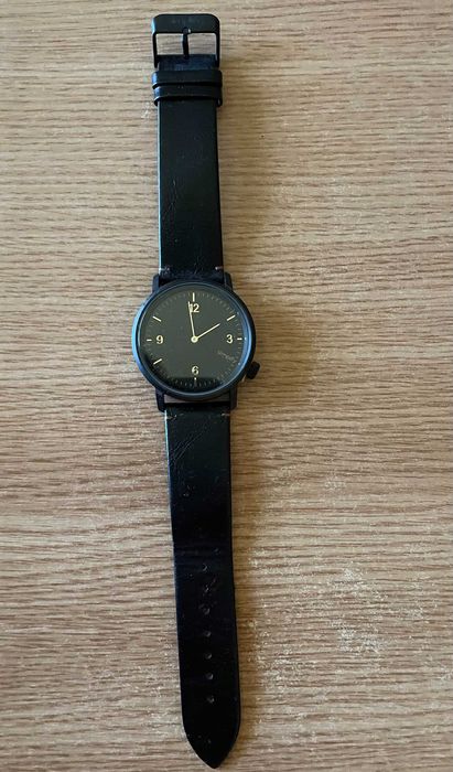 Ceas Simplify, Curea din piele, Negru