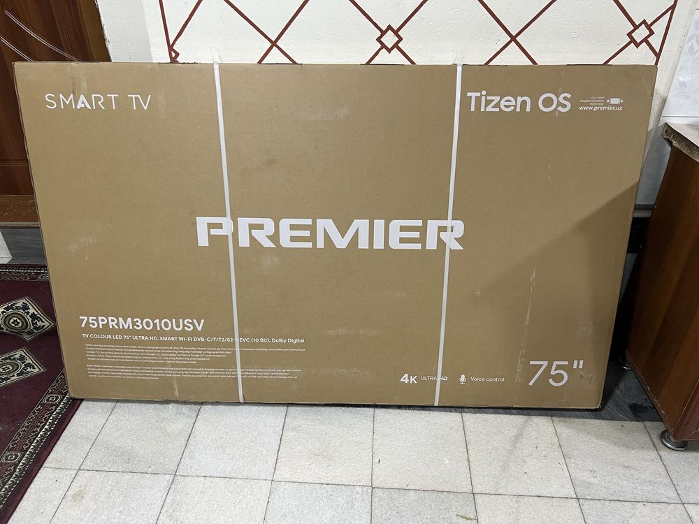 Телевизор смарт 75 4k full hd