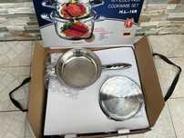 Deosebit set oale noi, în cutie, 16 piese inox