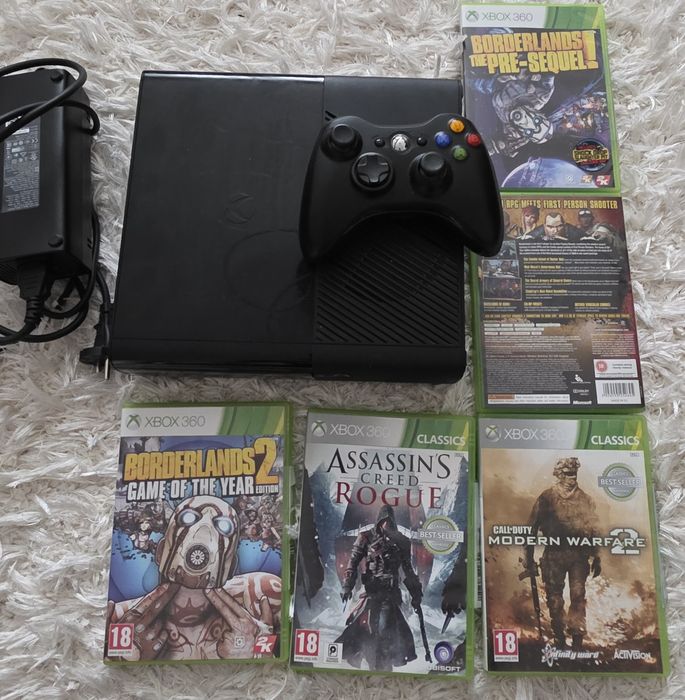 X box 360 plus 5 jocuri