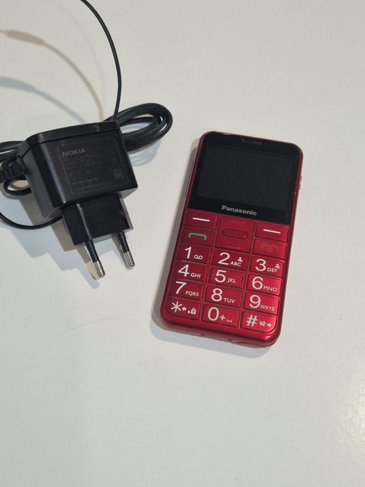 Super telefon cu butoane cu încărcător