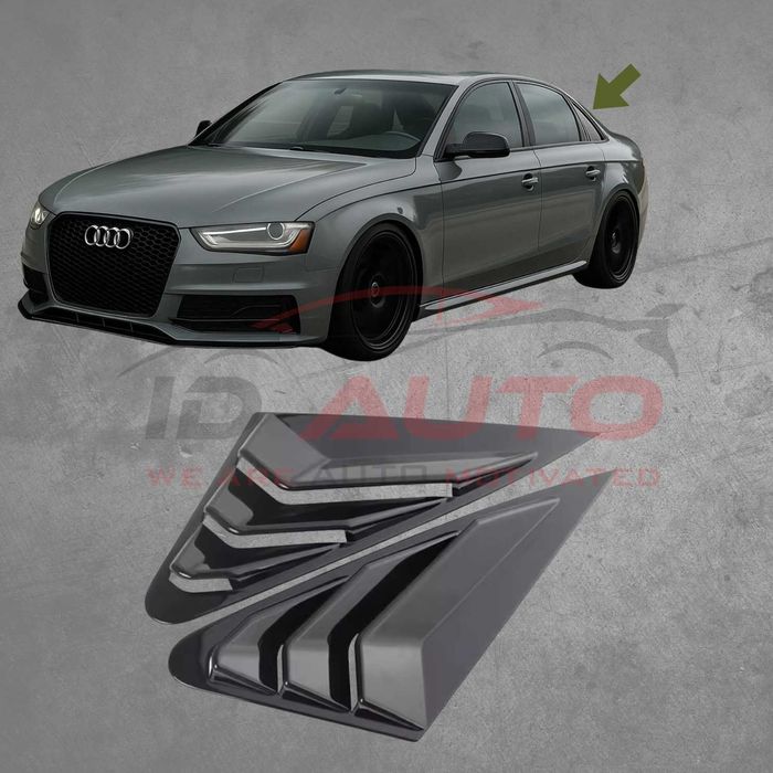 Добавки за задни странични стъкла Audi A4 B8.5 – хриле, решетки
