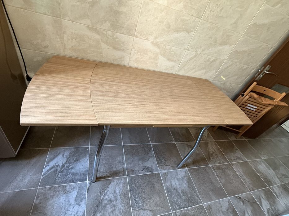 Set masă extensibilă + 2 scaune pliante IKEA TERJE