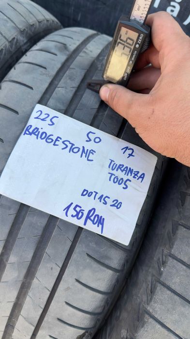 Jante Bmw G30 G20 seria 4 seria 3 seria 2 225 50 17 vara Bridgestone