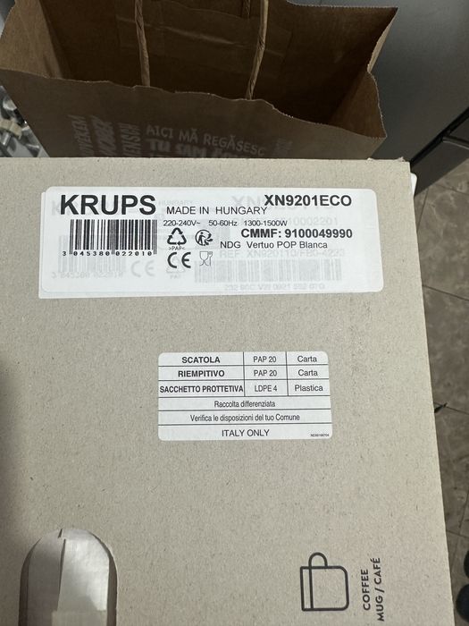 Nespresso vertuo pop