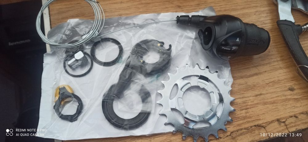 Manetă și componente schimbător Shimano Nexus 7