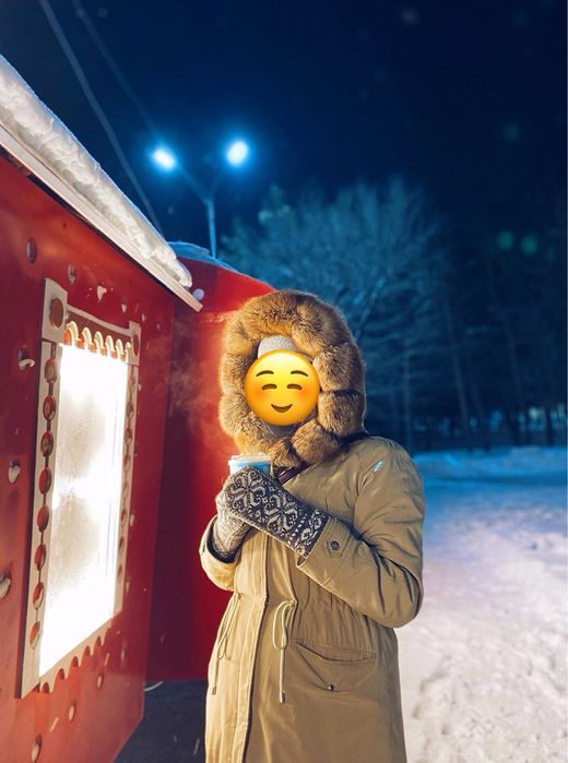 Продается очень теплая парка(только писать)