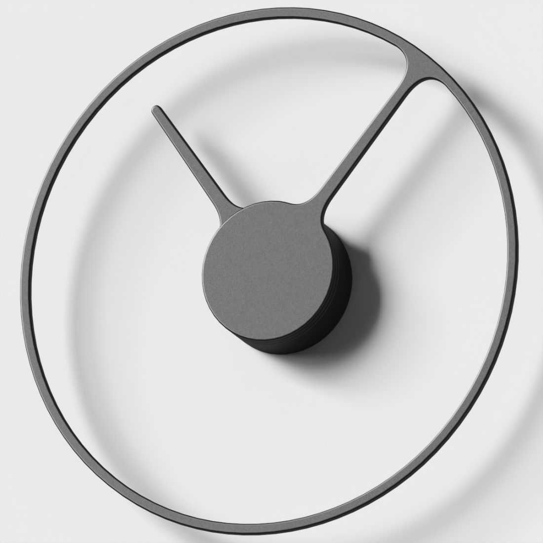 Ceas de perete original STELTON Time wall clock Ø 30 cm negru