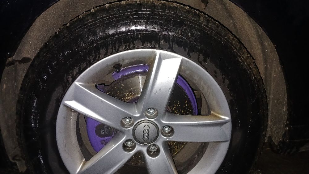 Genți de aliaj de audi originale sunt echipate de iarnă 205 55 r16