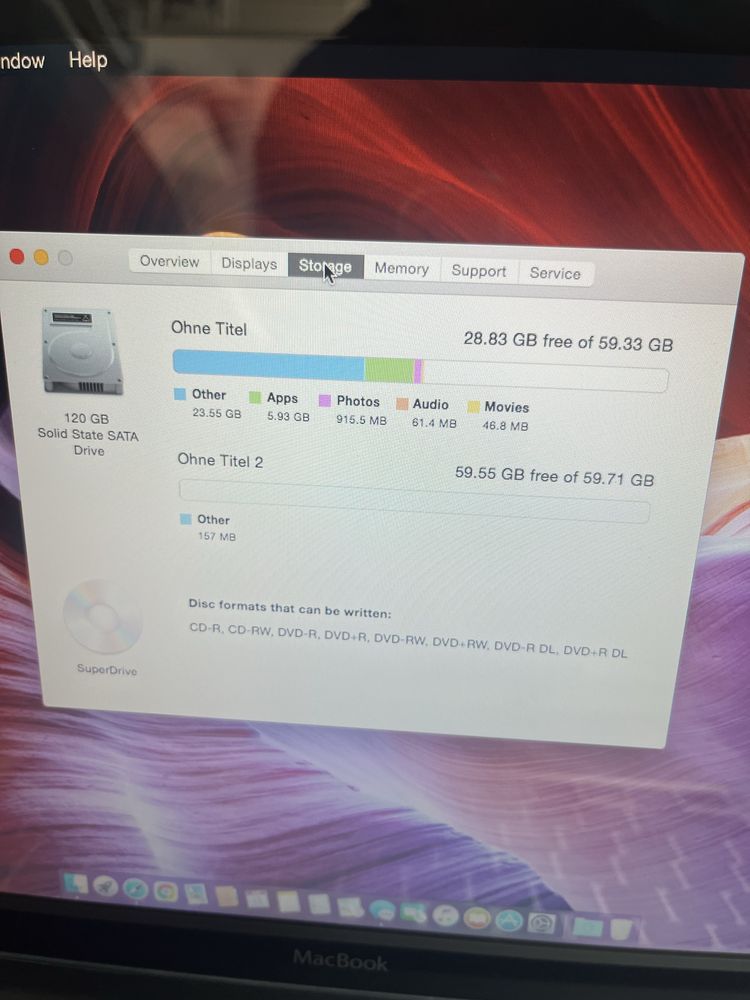 Лаптоп Macbook Pro A1278