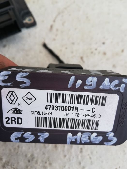 Calculator airbag, modul senzori parcare, esp renault megane 3 1,9 dci