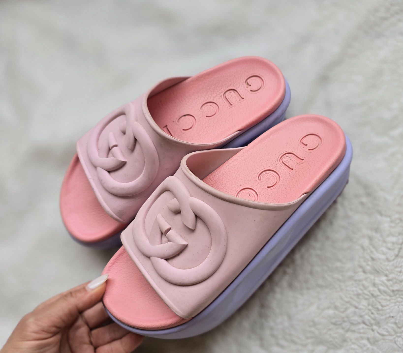 Дамски оригинални чехли  Gucci ,36 номер