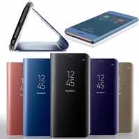 Husa Flip Stand Clear View compatibil Samsung Galaxy A5 (2017) / A8