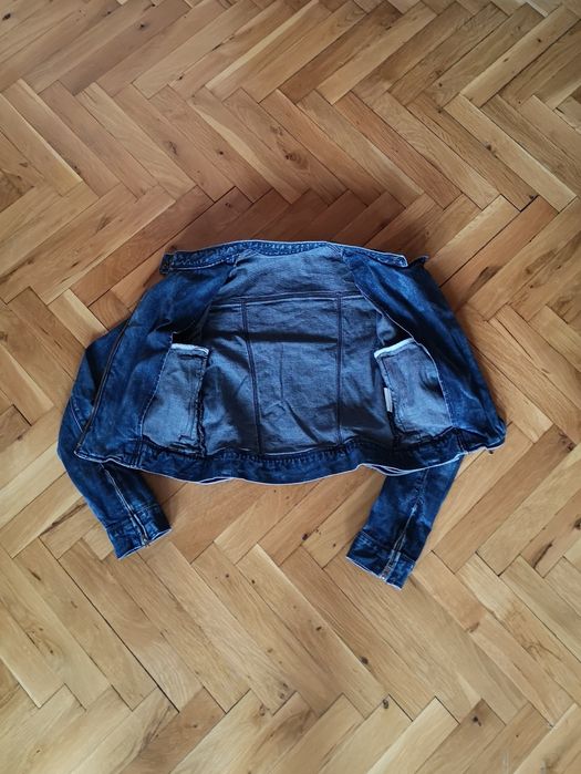 Дамско дънково яке размер XS