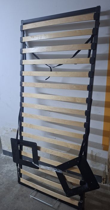 Somiera rabatabila si saltea sultan dimensiuni 90x200  stare perfecta