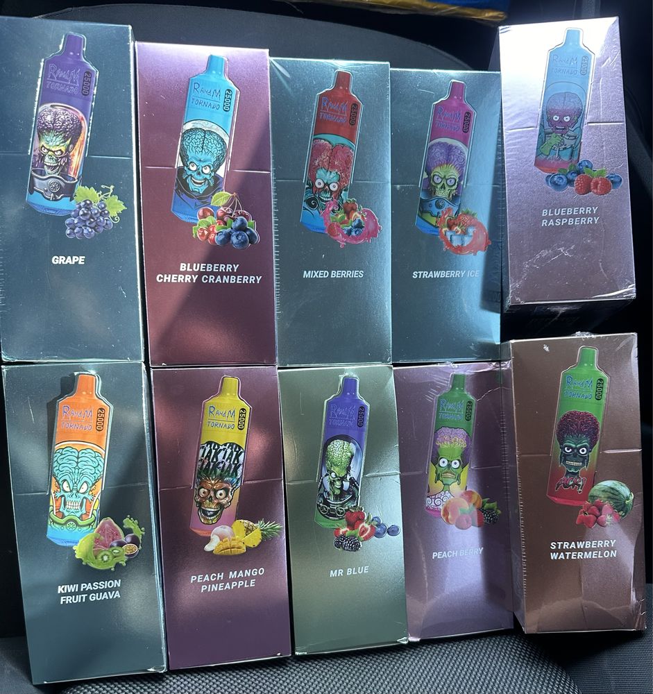 Vape tornado 25.000 fumuri model nou original