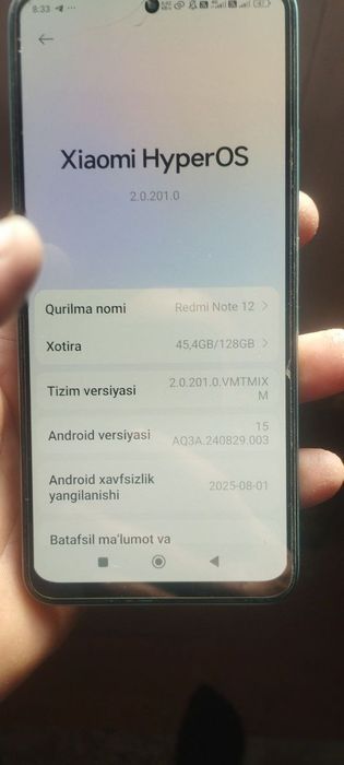 Redmi not 12 sotiladi